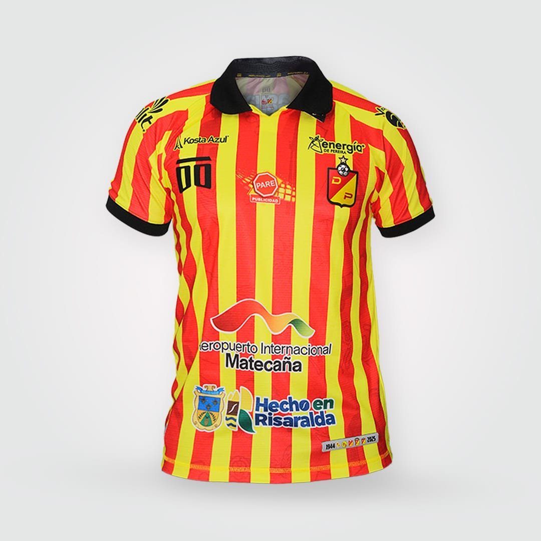 Camiseta Oficial Deportivo Pereira 2025 - Hombre