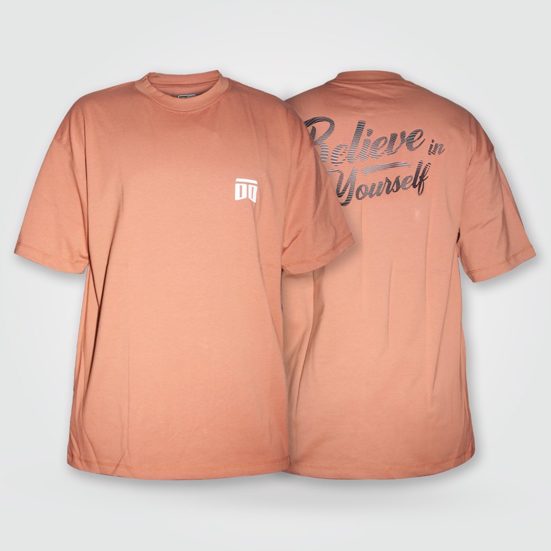 Camiseta oversize Believe yourself