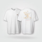 Camiseta oversize Great to start