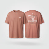 Camiseta oversize Great to start