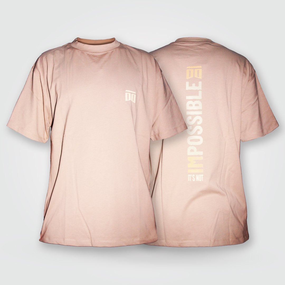 Camiseta oversize impossible