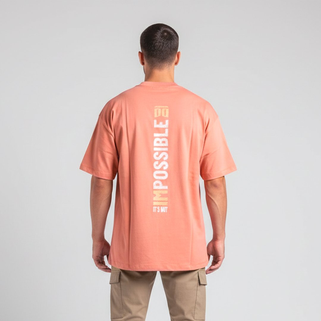 Camiseta oversize impossible