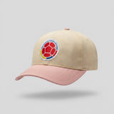 Gorra licenciada Federación Colombiana de Fútbol - flex dos tonos