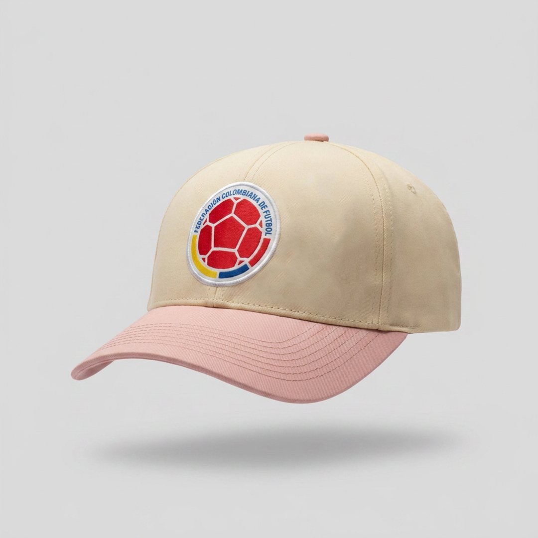 Gorra licenciada Federación Colombiana de Fútbol - flex dos tonos