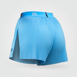 Short de atletismo plisado