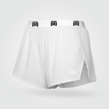 Short de atletismo plisado