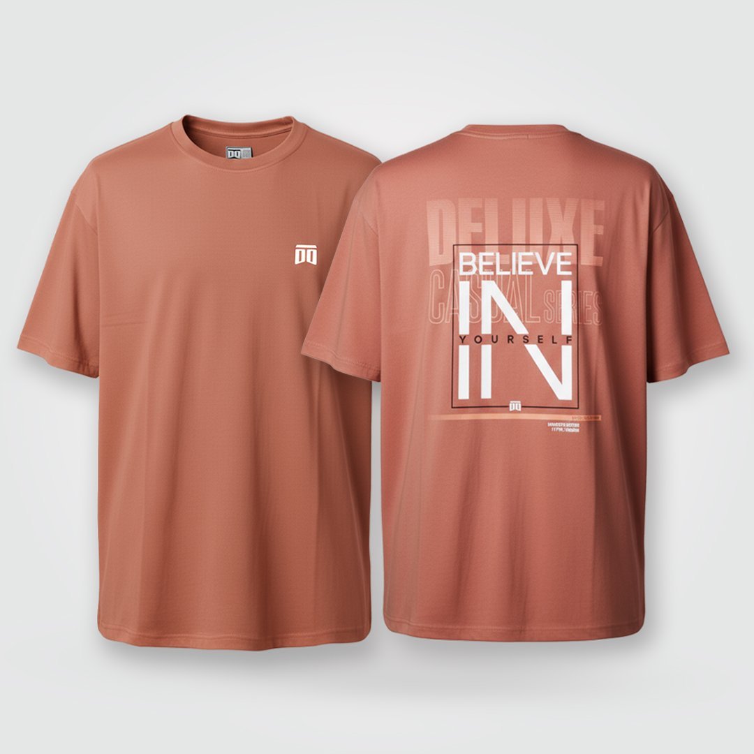 Camiseta oversize Believe in