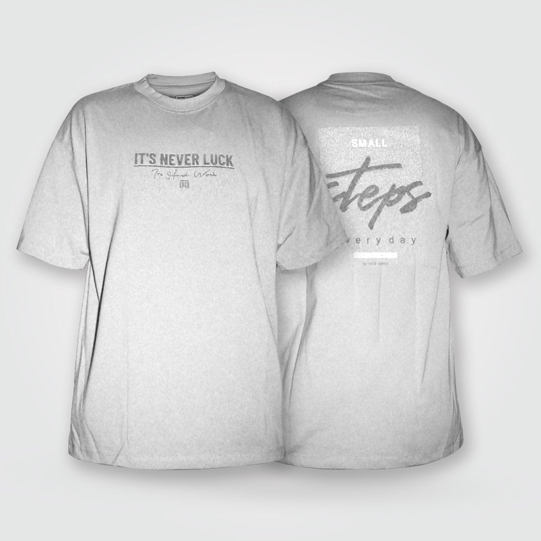 Camiseta oversize It´s never luck
