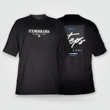 Camiseta oversize It´s never luck