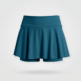 Falda short deportiva