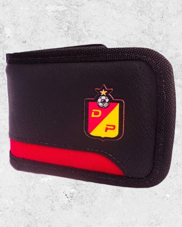 Billetera DP - Cremallera - Rojo