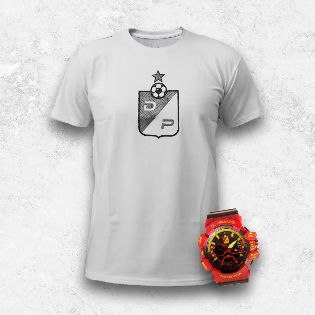 Combo Reloj + Camiseta de moda DP - Imagen 1