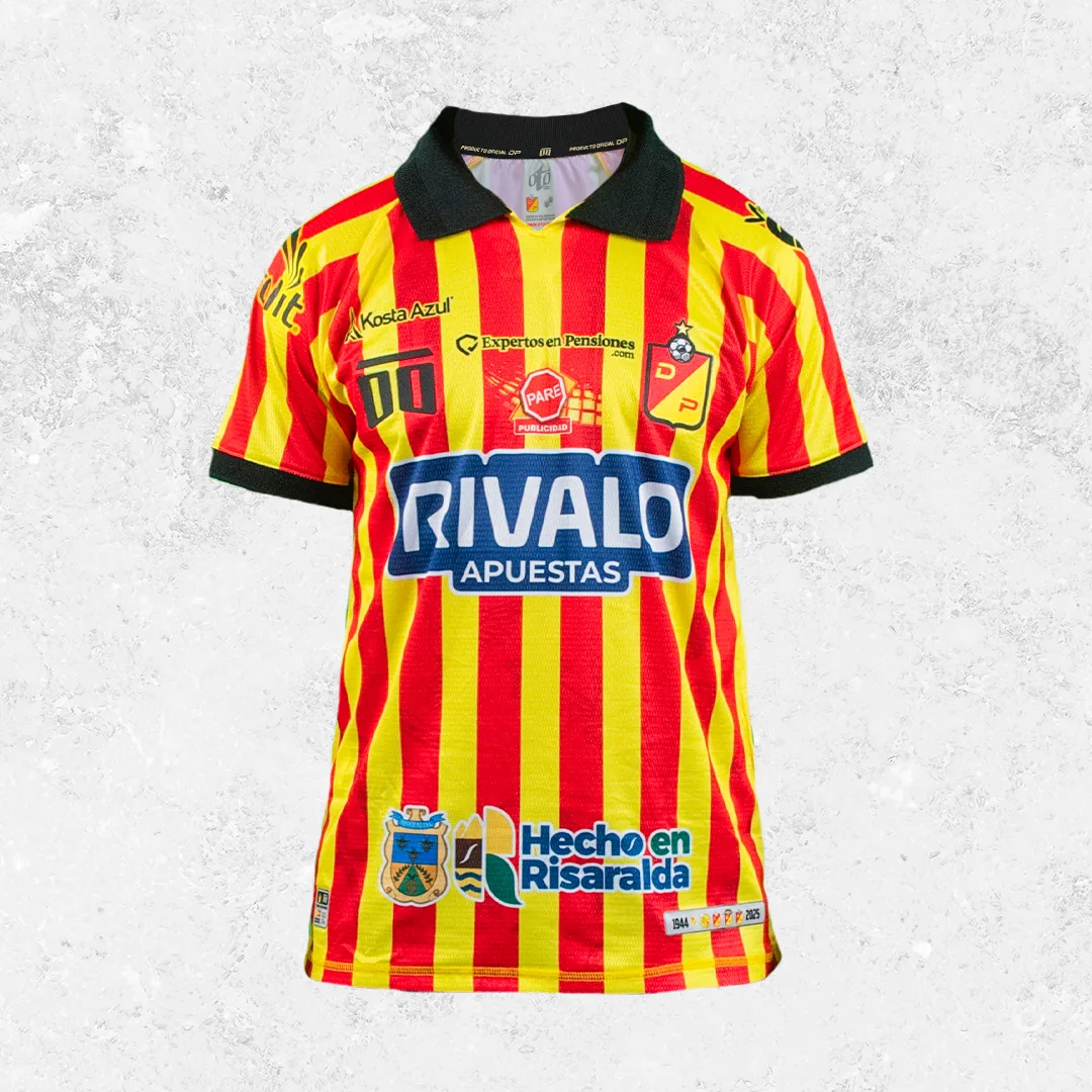 Camiseta Oficial Deportivo Pereira 2025 - Infantil - Imagen 1
