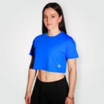 Blusa corta oversize