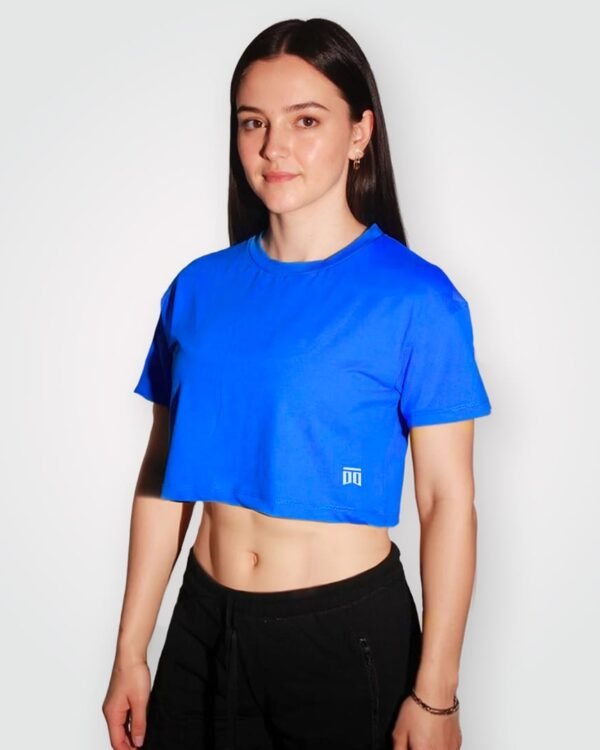 Blusa corta oversize