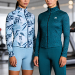 Chaqueta elástica deportiva sublimada