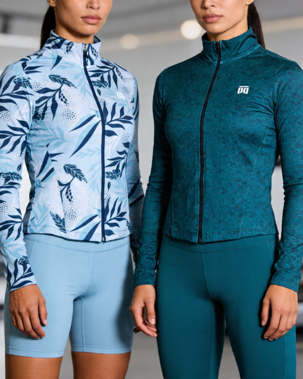 Chaqueta elástica deportiva sublimada