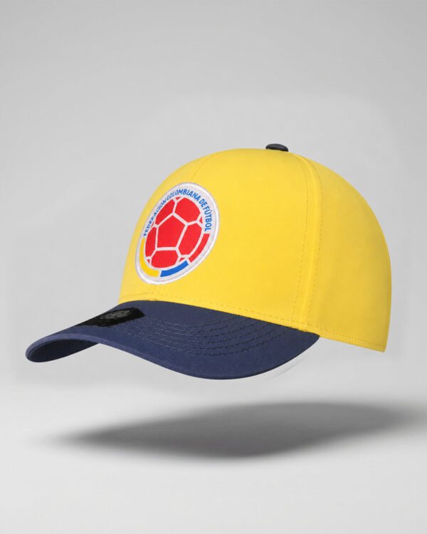 Gorra licenciada Federación Colombiana de Fútbol - flex dos tonos