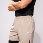 Pantaloneta mediana con licra
