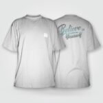 Camiseta oversize Believe yourself - Imagen 5