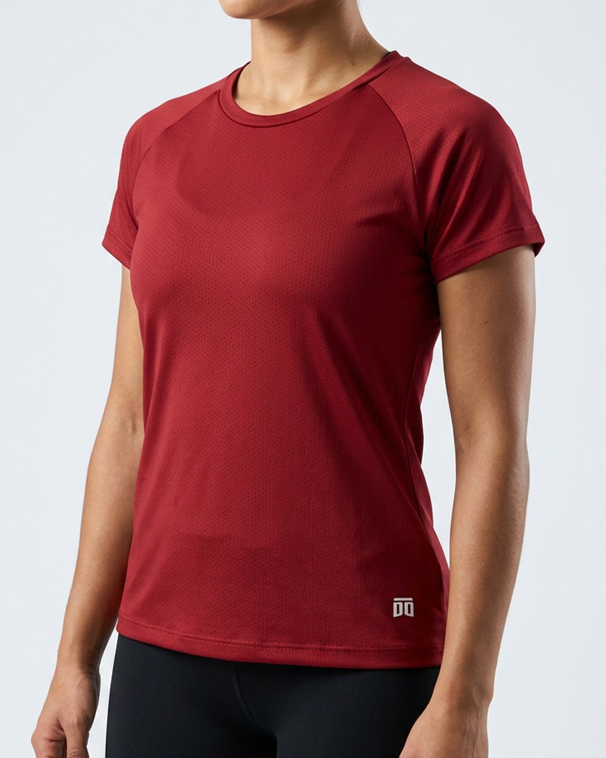 camiseta-microperforada-JO1108-rojo Camiseta deportiva microperforada - Dama - Imagen 1