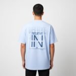 Camiseta oversize Believe in