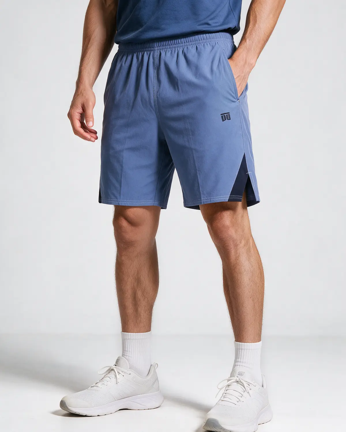 pantaloneta clasica-PO1327-azul-petroleo Pantaloneta Clásica - Imagen 1